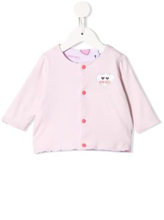 Kenzo Kids printed reversible cardigan