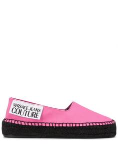 Versace Jeans Couture logo-patch espadrilles
