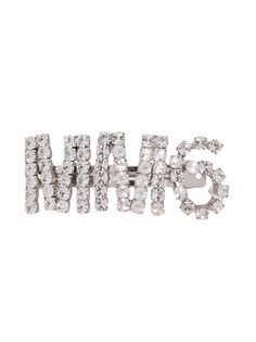 Mm6 Maison Margiela crystal-embellished hair clip