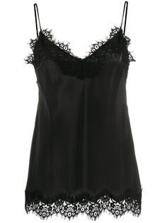 Zimmermann lace-trimmed silk top