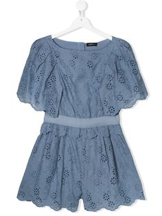 Monnalisa TEEN broderie anglaise playsuit