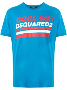 Dsquared2 футболка с графичным принтом