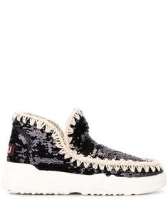 Mou Eskimo sequinned ankle boots