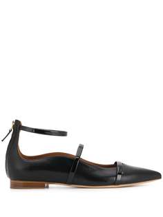 Malone Souliers Robyn pointed flat pumps