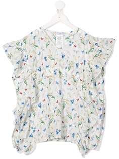 Monnalisa floral print blouse