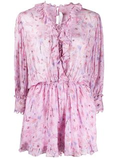 IRO Joyce paisley print playsuit