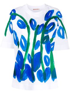 Marni floral print T-shirt