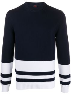MP Massimo Piombo knitted two tone jumper