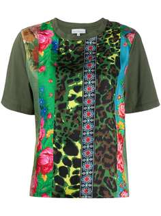 Pierre-Louis Mascia patchwork mixed-print T-shirt