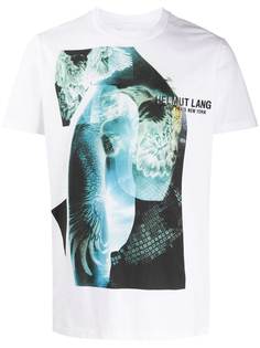 Helmut Lang photographic-print crew neck T-shirt