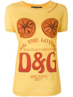 Dolce & Gabbana All The Lovers print T-shirt