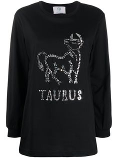 Alberta Ferretti Taurus crystal-embellished jumper