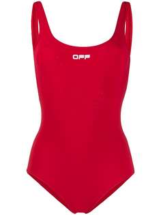 Off-White CORE SWIMSUIT RED WHITE