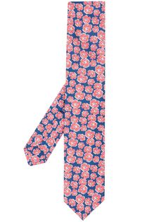 Kiton floral print tie