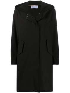 Harris Wharf London concealed zip coat