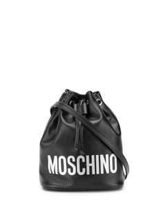 Moschino сумка-ведро с логотипом