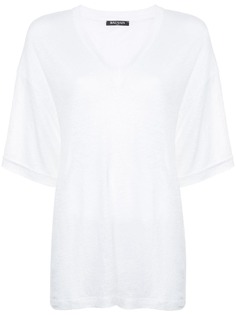 Balmain V-neck knit top