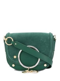 See by Chloé Mara ring-embellished crossbody bag
