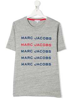 Little Marc Jacobs TEEN logo print T-shirt