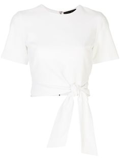 Alice+Olivia Sharla tie-waist top