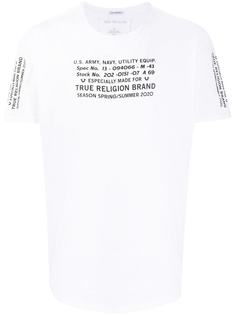 True Religion футболка с круглым вырезом и логотипом