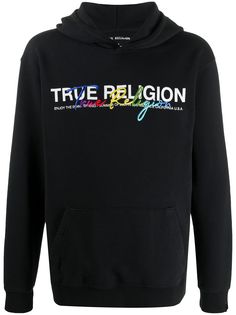 True Religion худи с вышитым логотипом