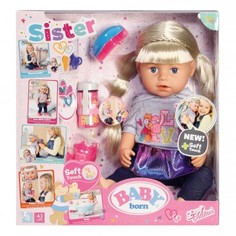 Кукла "Сестричка" Baby Born, 43 см Zapf Creation