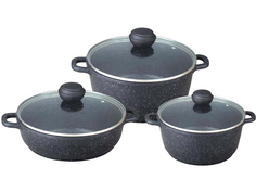 Набор Bekker Schwarzmarbel Premium BK-4609