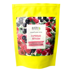 Флора Сухой скраб для тела Flora