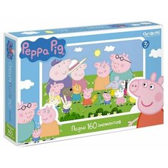 Пазл Origami Peppa Pig Встреча