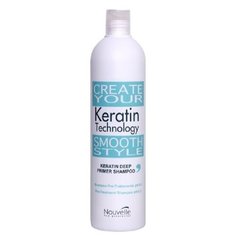 Nouvelle шампунь Keratin Deep