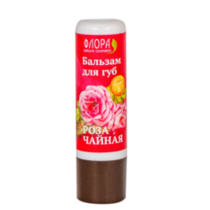 Флора Бальзам для губ Роза чайная Flora