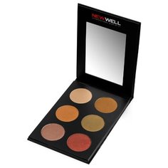 New Well Палетка теней 6 Colours