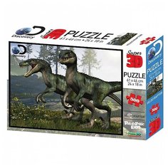 Пазл Prime 3D Велоцирапторы