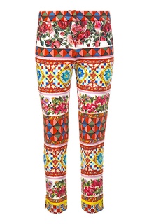 Хлопковые брюки Dolce & Gabbana
