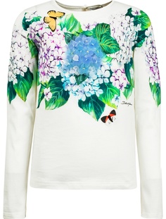 Хлопковый лонгслив Dolce & Gabbana