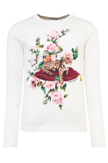 Хлопковый лонгслив Dolce & Gabbana