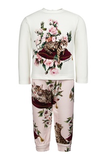 Комбинезон с принтом Dolce & Gabbana