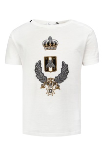 Футболка с аппликацией Dolce & Gabbana