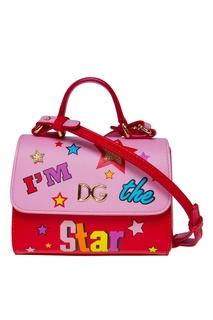 Сумка с цветными надписями Dolce & Gabbana