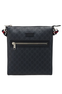 Черная сумка с монограммами Gucci