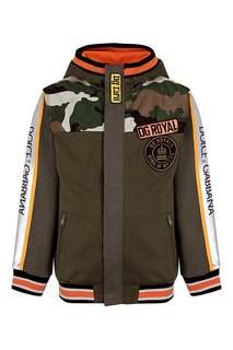 Трикотажная куртка с капюшоном Dolce & Gabbana