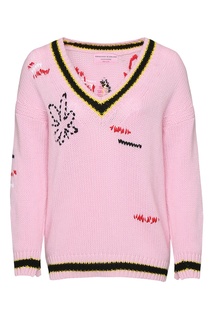 Розовый кашемировый свитер Ermanno Scervino