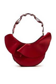 Красная сумка с рюшами RED Valentino