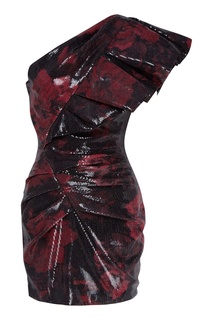 Мини-платье с цветочными узорами Alexandre Vauthier