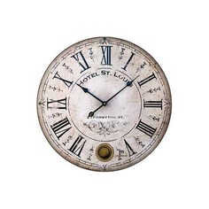 Настенные часы (47.5 см) Lowell 21405