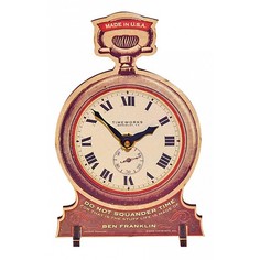 Настольные часы (12x18 см) Pocket Watch POTPWR Timeworks