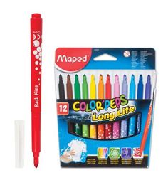 Фломастеры Maped смываемые Colorpeps