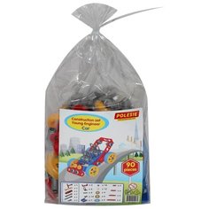 Винтовой конструктор Полесье Изобретатель 55071 Автомобиль №1