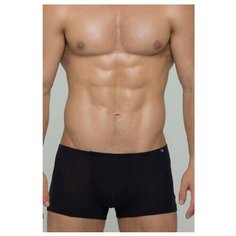 Salvador Dali Трусы боксеры однотонные с узкой резинкой, размер XL, черный